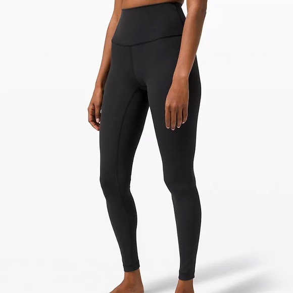 Black lululemon Wunder Under HR Tights - 28โ size 4 - Picture 1 of 3